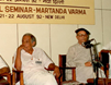 Dr. Bhattacharyya at the National Seminar, New Delhi.