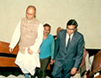 Dr. Bhattacharyya along with Vice-Chancellor of Kurukshetra University, 1996.