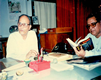 Dr. Bhattacharyya at the regional Sahitya Academy office, Kolkata.
