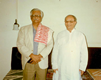Dr. Bhattacharyya along with Raja Ramanna, Bangalore.