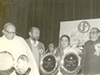 Dr. Bhattacharyya at the Harmony Awards in 1990.