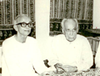 Dr. Bhattacharyya along with Umashankar Joshi and Karantha, New Delhi.
